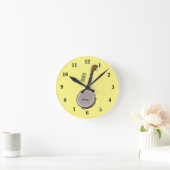Cartoon Banjo Runde Wanduhr (Zuhause)
