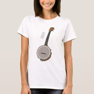 Cartoon Banjo T-Shirt