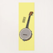 Cartoon Banjo Yogamatte (Rückseite)