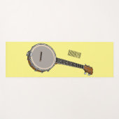 Cartoon Banjo Yogamatte (Vorderseite (Horizontal))