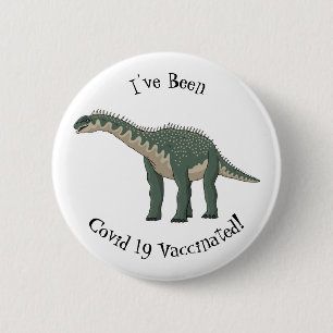 Cartoon Barapasaurus Button