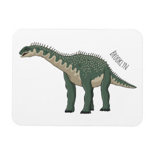 Cartoon Barapasaurus Magnet