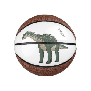 Cartoon Barapasaurus Mini Basketball