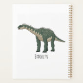 Cartoon Barapasaurus Planer (Rückseite)