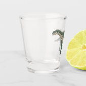 Cartoon Barapasaurus Schnapsglas (Links)