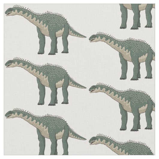 Cartoon Barapasaurus Stoff (Nahaufnahme)