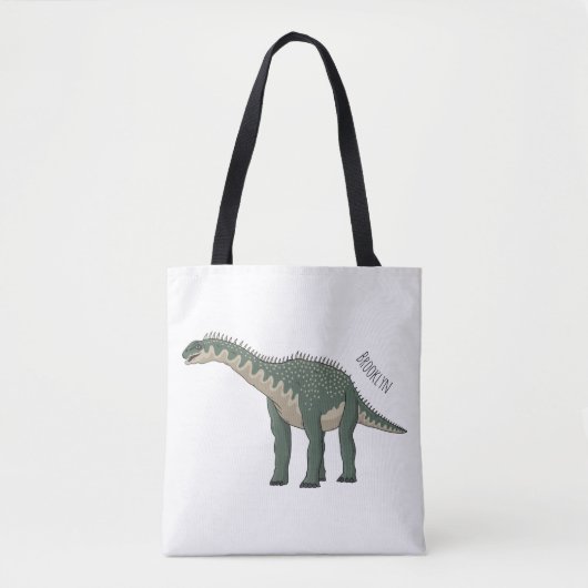 Cartoon Barapasaurus Tasche (Vorderseite)