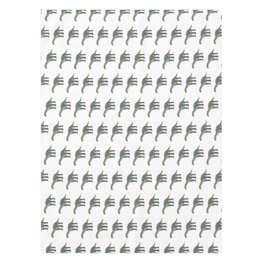 Cartoon Barapasaurus Tischdecke (Vorderseite)