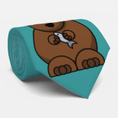 Cartoon-Bärn-Krawatte Krawatte (Gerollt)
