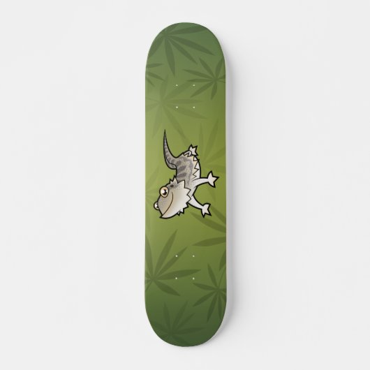 Cartoon-bärtiger Drache/Rankin Drache Skateboard (Vorne)