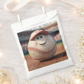 Cartoon Baseball Geburtstag Geschenktütchen (Ausgeschnitten)
