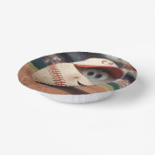 Cartoon Baseball Geburtstagspapier Bowles Pappteller (Gewinkelt)