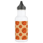 Cartoon Basketball Ball Edelstahlflasche (Links)