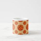 Cartoon Basketball Ball Espressotasse (Vorderseite)