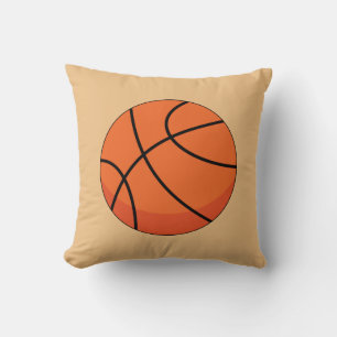 Cartoon Basketball Ball Kissen