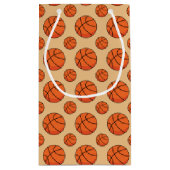 Cartoon Basketball Ball Kleine Geschenktüte (Rückseite)