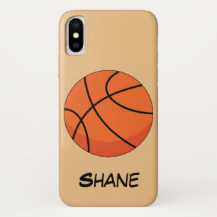 Cartoon Basketball Ball   Name hinzufügen Case-Mate iPhone Hülle