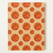Cartoon Basketball Ball Planer (Rückseite)