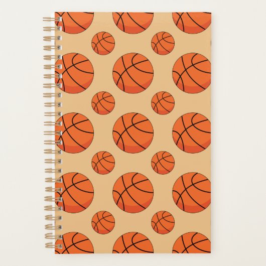 Cartoon Basketball Ball Planer (Vorderseite)