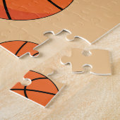 Cartoon Basketball Ball Puzzle (Seite)