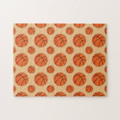 Cartoon Basketball Ball Puzzle (Horizontal)