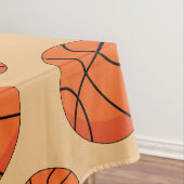 Cartoon Basketball Ball Tischdecke (Beispiel)