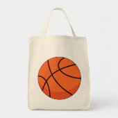 Cartoon Basketball Ball Tragetasche (Vorne)