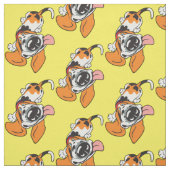 Cartoon Basset Hound Fabric Stoff (Muster)