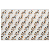 Cartoon Basset Hound Stoff (Fat Quarter (45,7 x 55,9 cm))