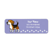 Cartoon Beagle (Vorne)
