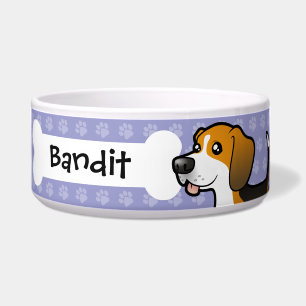 Cartoon-Beagle Napf