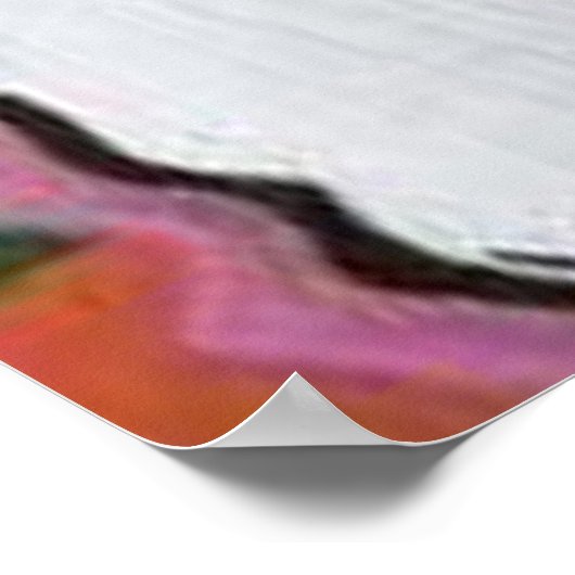 Cartoon Bear Poster (Ecke)