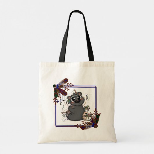 Cartoon Bear Tasche (Rückseite)