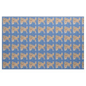Cartoon Bearded Collie Stoff (Fat Quarter (45,7 x 55,9 cm))