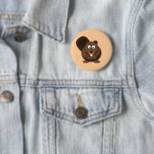 Cartoon Beaver Button (Beispiel)