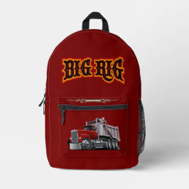 Cartoon Bedruckter Rucksack