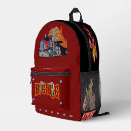 Cartoon Bedruckter Rucksack
