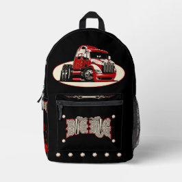 Cartoon Bedruckter Rucksack
