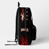 Cartoon Bedruckter Rucksack (Links)