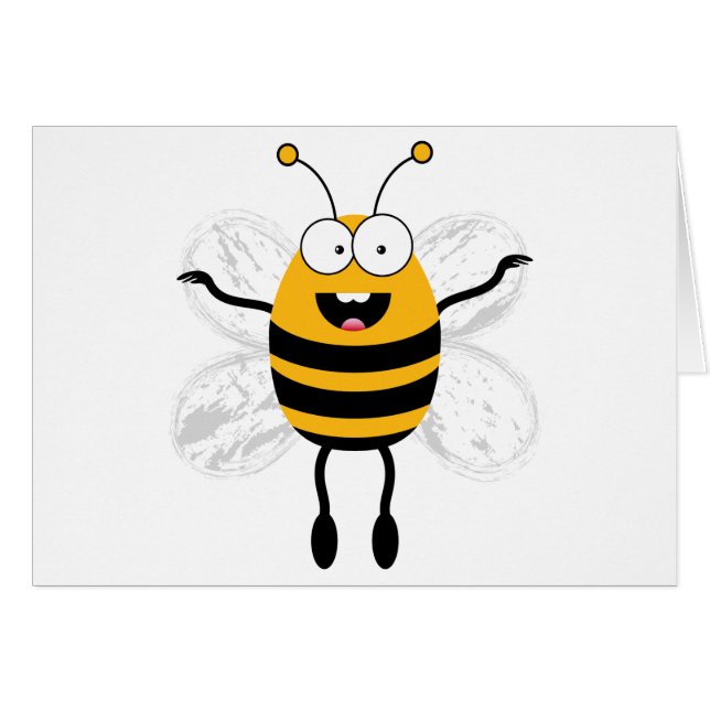 Cartoon Bee (Vorderseite (Horizontal))