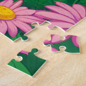 Cartoon Bee Farbige Blume Puzzle (Seite)