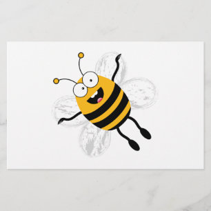Cartoon Bee Flyer