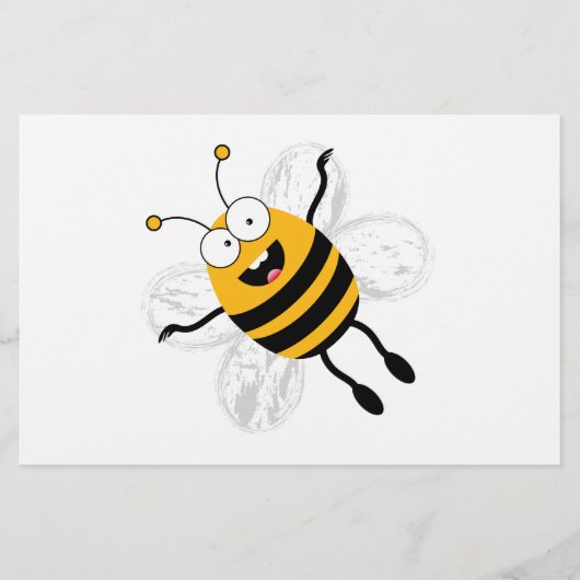 Cartoon Bee Flyer (Vorne)