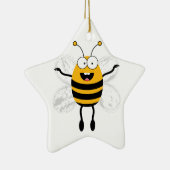 Cartoon Bee Keramikornament (Rechts)
