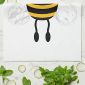 Cartoon Bee Küchentuch (Gefaltet)