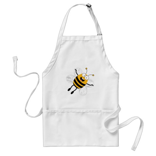 Cartoon Bee Schürze (Vorne)