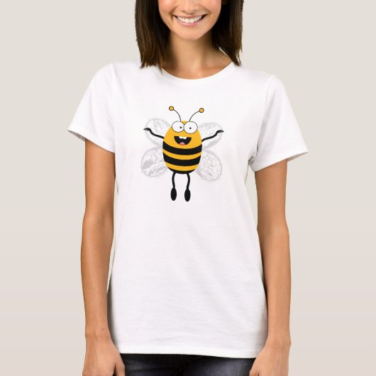 Cartoon Bee T-Shirt (Vorderseite)