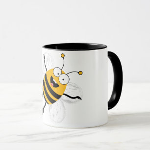 Cartoon Bee Tasse