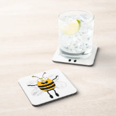 Cartoon Bee Untersetzer (Rechte Seite)