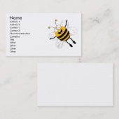 Cartoon Bee Visitenkarte (Vorne/Hinten)